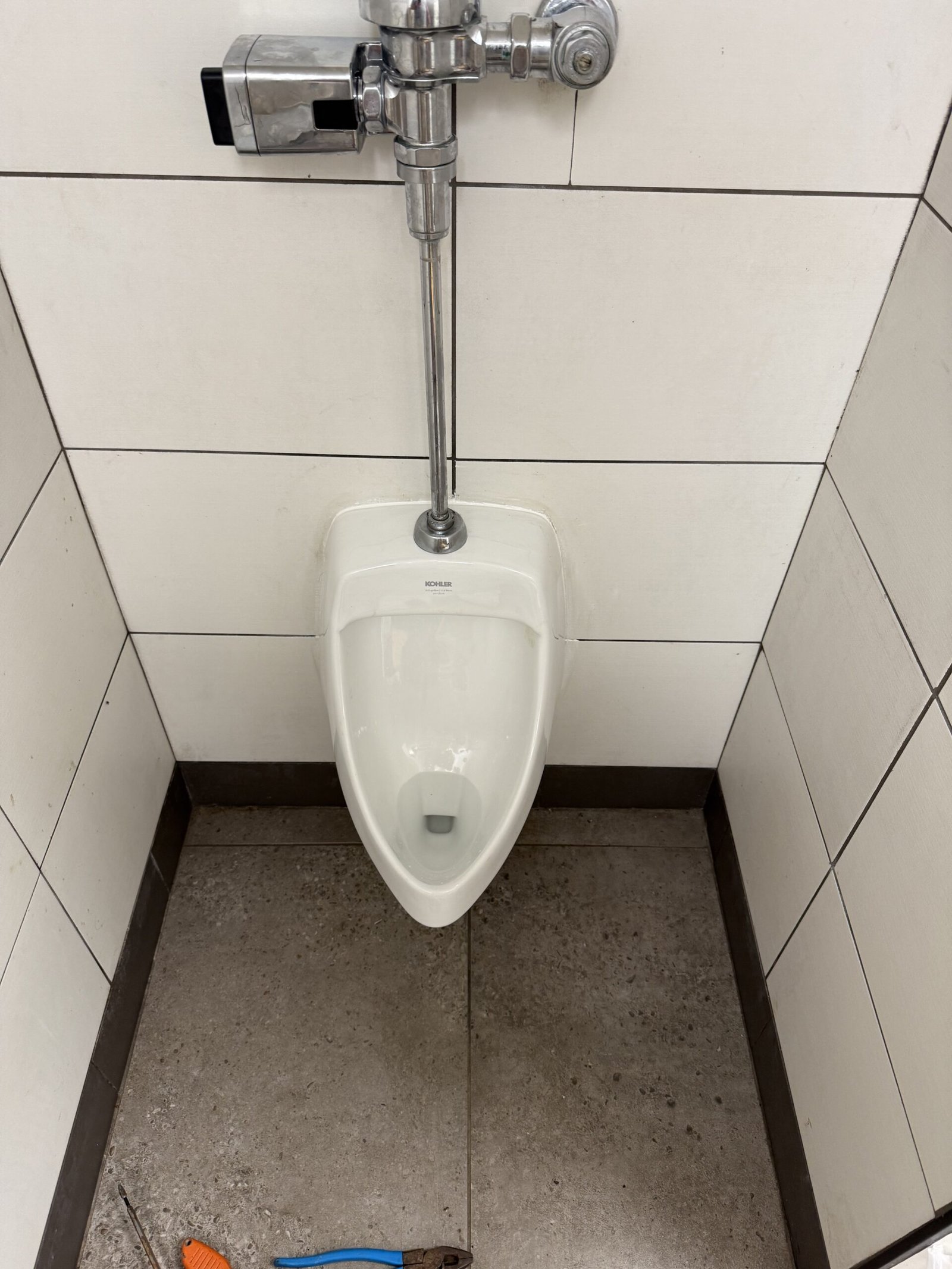 Urinal Installed by NBR Plumbing LLC Urinal Installed by NBR Plumbing LLC